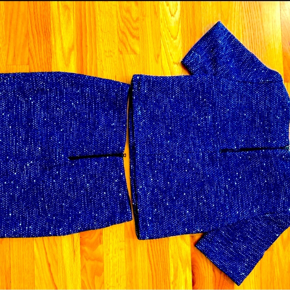 Alice + Olivia Tweed Two Piece Set
